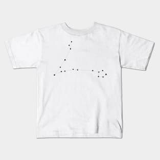 Pisces - Minimalist Zodiac Art Kids T-Shirt